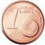 Face commune de la pièce de 1 centime d’euro