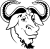 Icône logo GNU