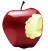 Pomme croquée