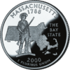 La pièce du Massachusetts.