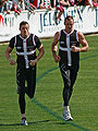 2 & 15. Steven King & Michael Gardiner, St Kilda FC 01.jpg