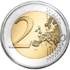 Face commune de la pièce de 2 euros