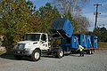 2008-11-11 Unloading dumspter from a truck.jpg