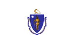 Le drapeau du Massachusetts.