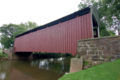 Bucher's Mill Covered Bridge Side and Front 3008px.jpg